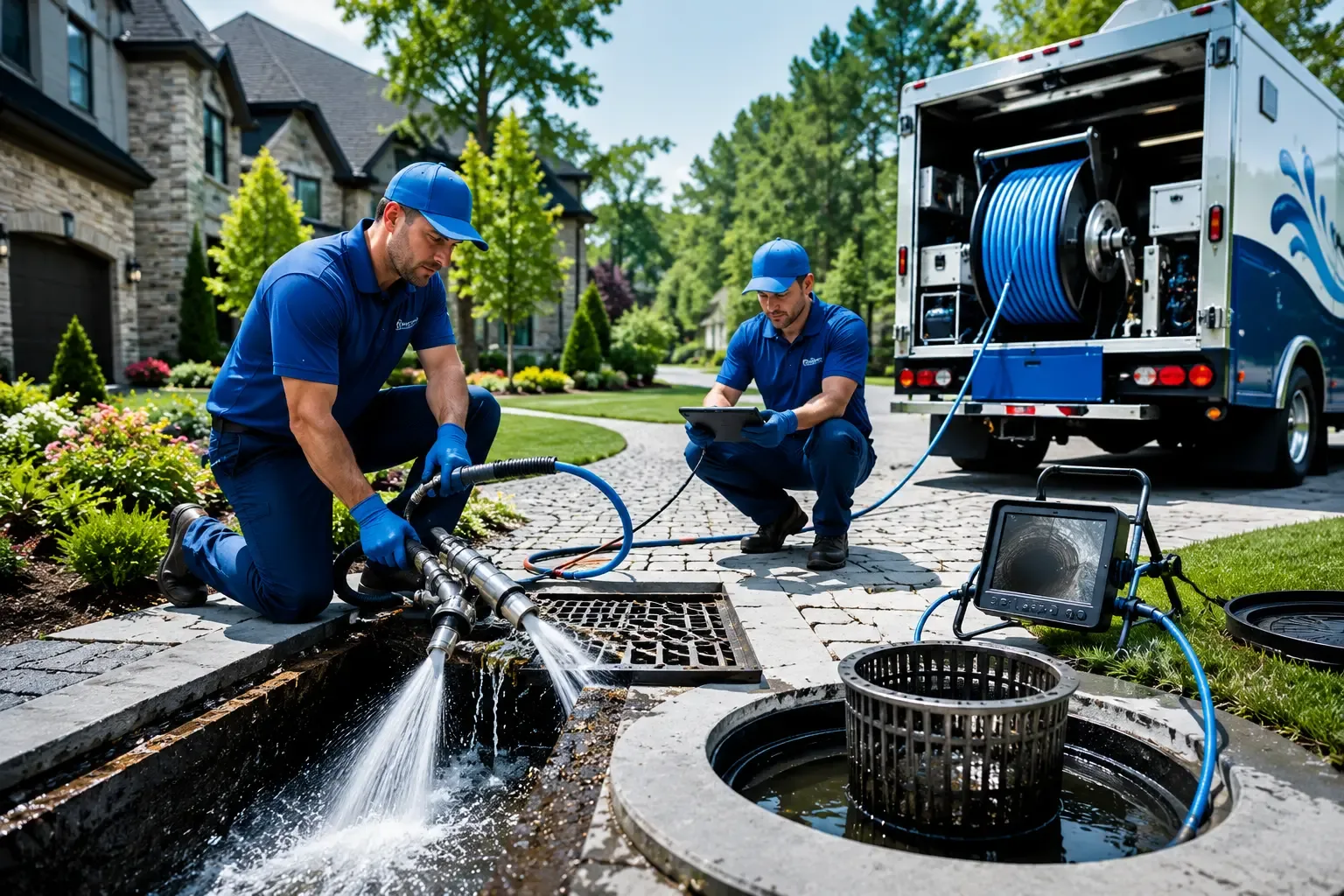 Local outdoor drain cleaning professionals in Clinton, IN